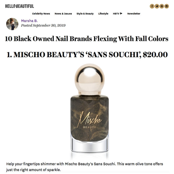 We've Got Press! | Mischo Beauty