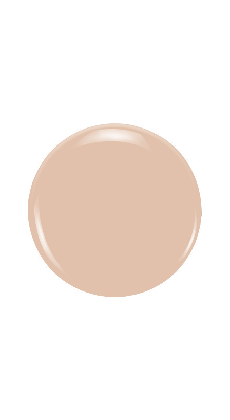 Bebe Nail Lacquer - blushed beige nail polish - swatch