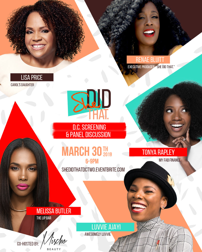 We're Co-hosting the DC Premiere of 'She Did That’!
