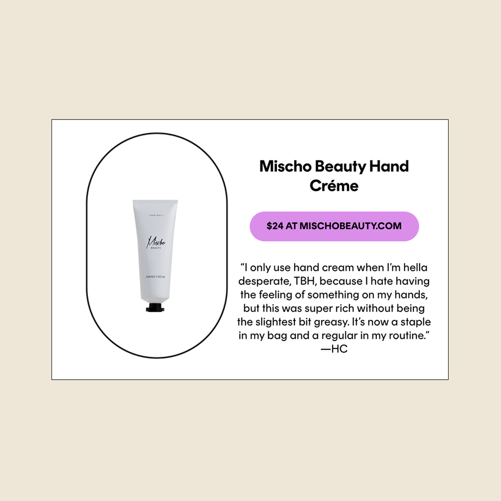 Mischo Beauty Hand Creme - Cosmopolitan's Holy Grail Beauty Award Winner