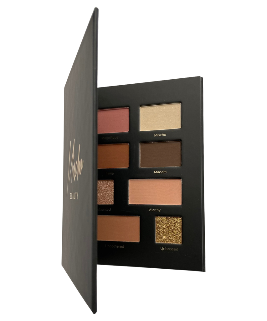 Eyeshadow palette containing 8 gorgeous shades including soft pinks, neutrals and rich bronze shades in mattes and buttery metallics finishes. 