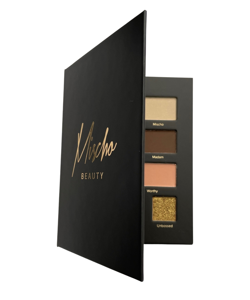 Eyeshadow palette containing 8 gorgeous shades including soft pinks, neutrals and rich bronze shades in mattes and buttery metallics finishes. 