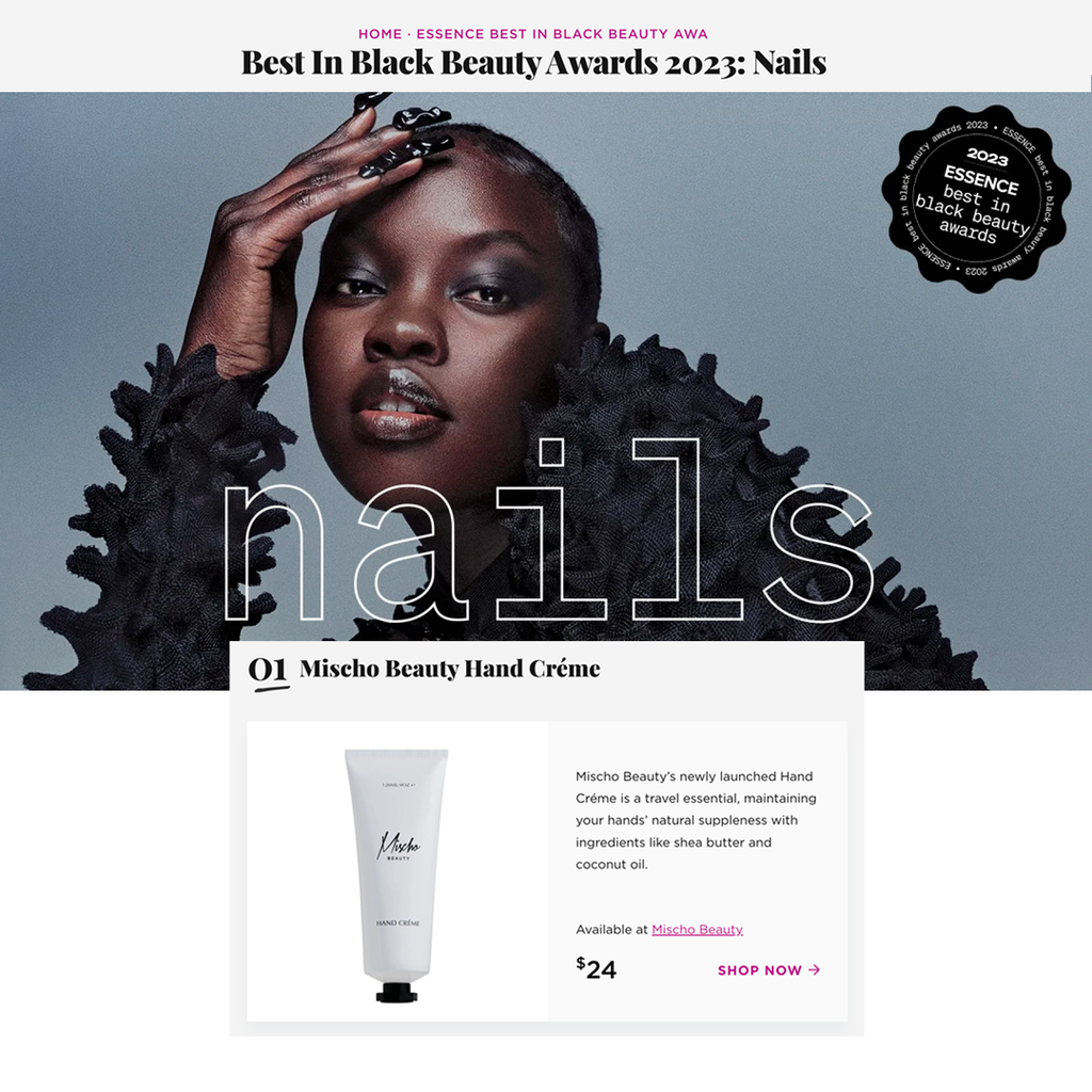 Mischo Beauty Hand Creme - Essence Best in Black Beauty Award Winner