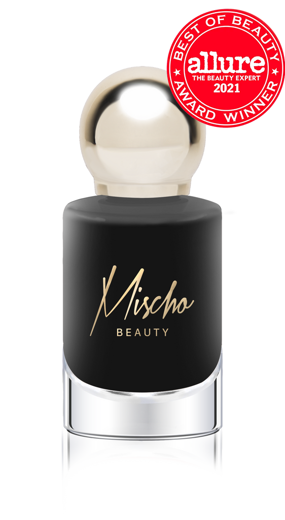 Mischo Beauty Run The World Nail Lacquer - true black color nail polish - Allure Best of Beauty Award Winner 