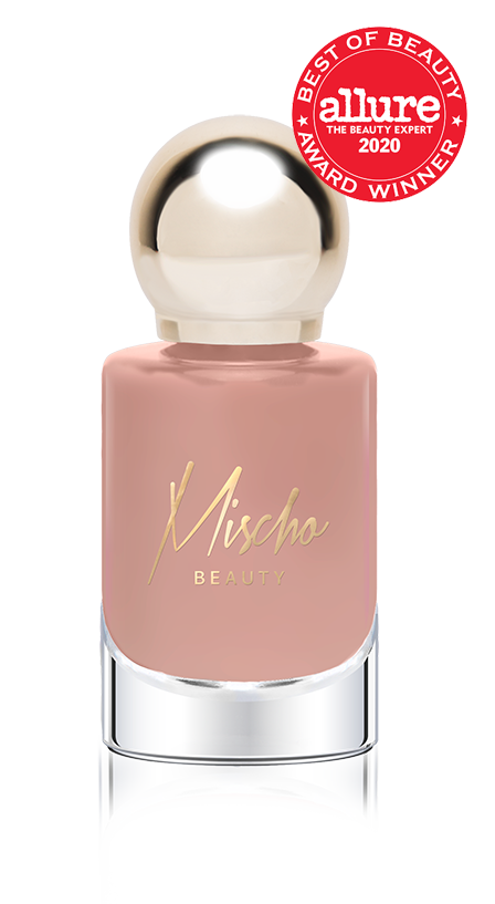 Mischo Beauty - Worthy Nail Lacquer - peach rose color nail polish. Allure Best of Beauty Award Winner
