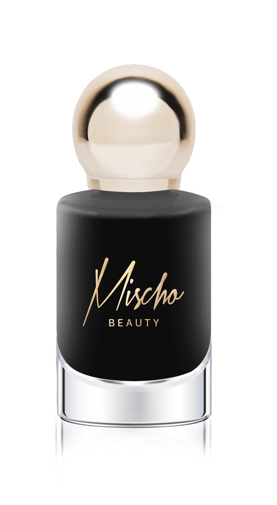 Mischo Beauty Run The World Nail Lacquer - true black color nail polish